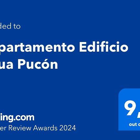 Departamento Edificio Aqua Puconアパートメント エクステリア 写真
