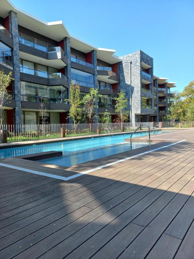 Departamento Edificio Aqua Puconアパートメント エクステリア 写真