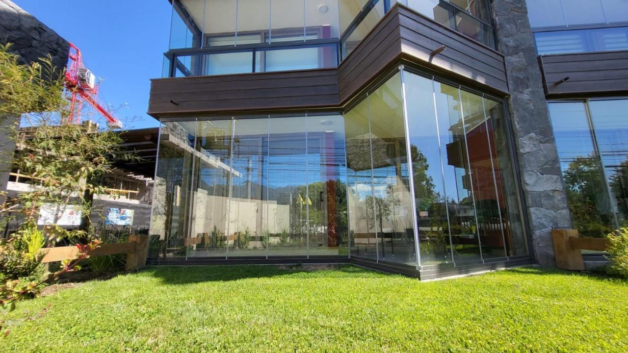 Departamento Edificio Aqua Puconアパートメント エクステリア 写真